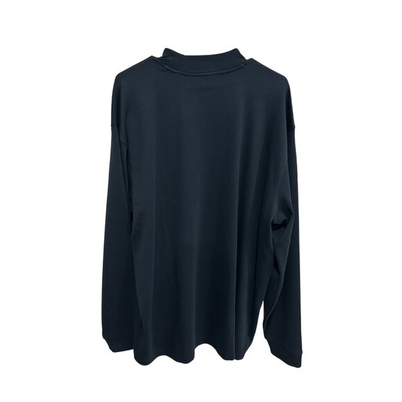 Orvis Long Sleeve Pullover Sweatshirt Solid Black Sz XXL Basic Everyday Wear - Picture 2 of 10